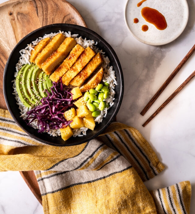 Pokè Bowl con Cotoletta vegetale