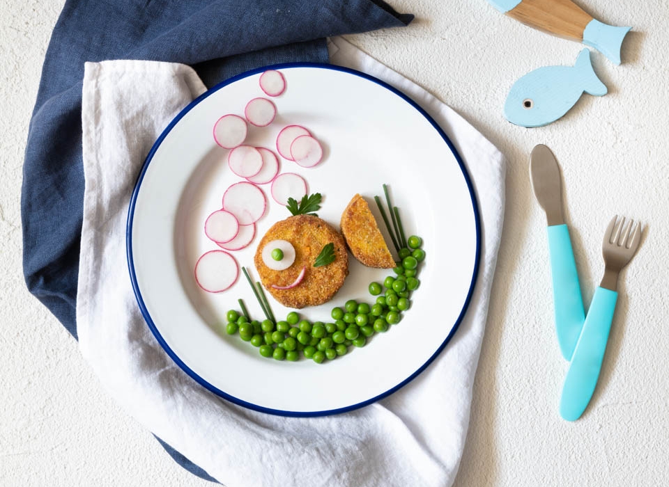 Mini Burger con Zucca e Carote per i più piccoli