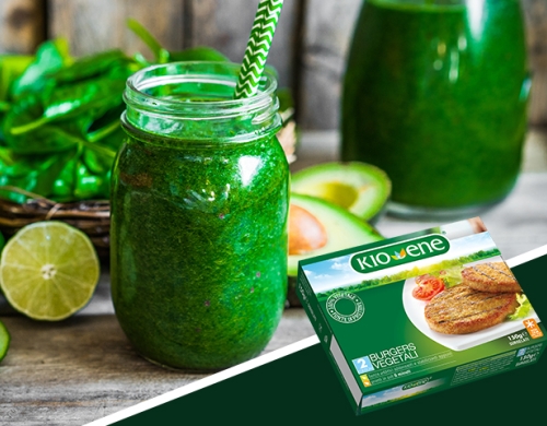 Il perfetto pranzo vegan con il burger vegetale e l’estratto