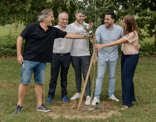 Kioene dà vita a un nuovo bosco a Campodarsego: nasce il “Polmone Verde”