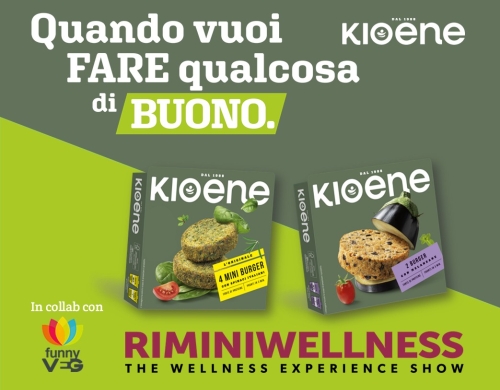 Kioene torna al Rimini Wellness: l'unione perfetta tra sport e alimentazione plant-based