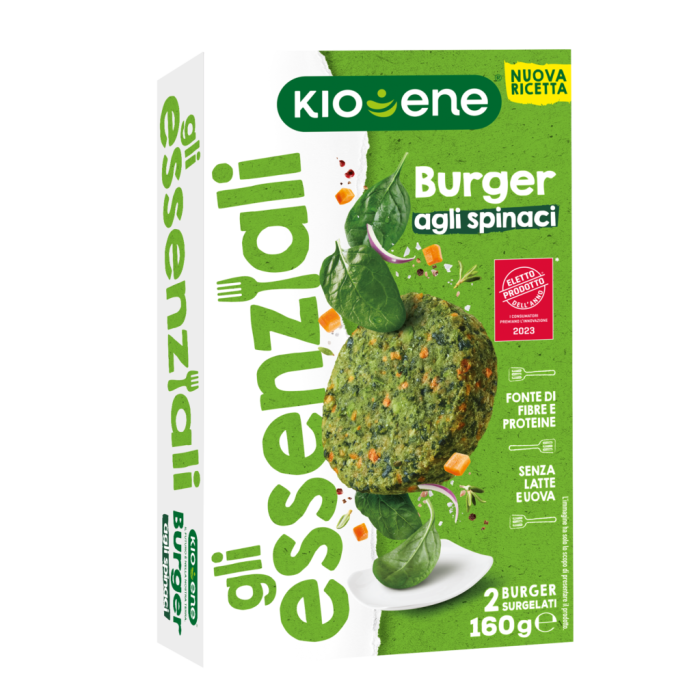 Gli Essenziali - Burger agli Spinaci