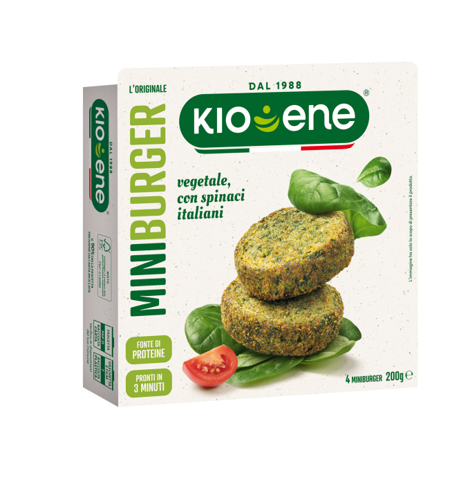 Veggie Mini Burger with Spinach