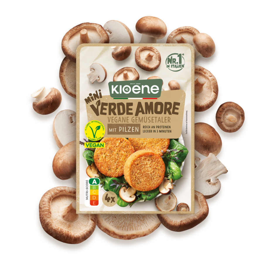 Kioene Mini verde amore Pilze