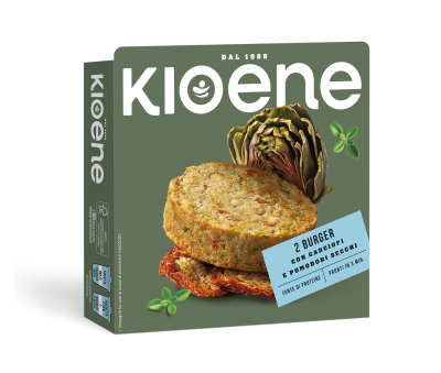 Veggie Burger with Artichokes and Sundried Tomatoes