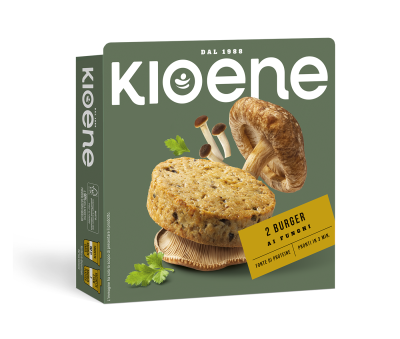 Veggie Burger with Mushrooms