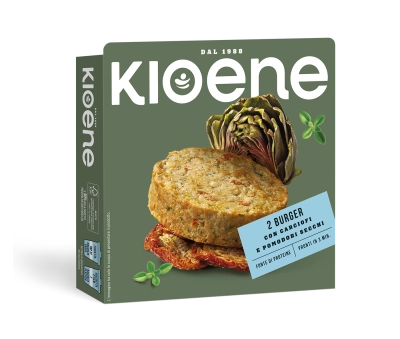 Veggie Burger with Artichokes and Sundried Tomatoes